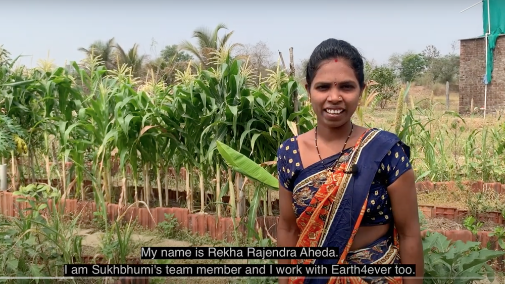 A tour of a permaculture micro food forest with Earth4Ever