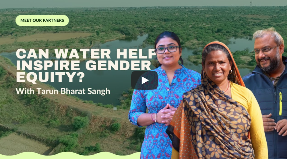 Can rainwater help womens livelihoods? Meet Tarun Bharat Sangh